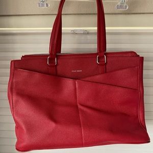 Beautiful Red Cole Haan Bag!